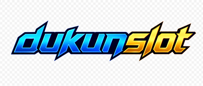 Logo dukunslot bernuansa neon ungu
